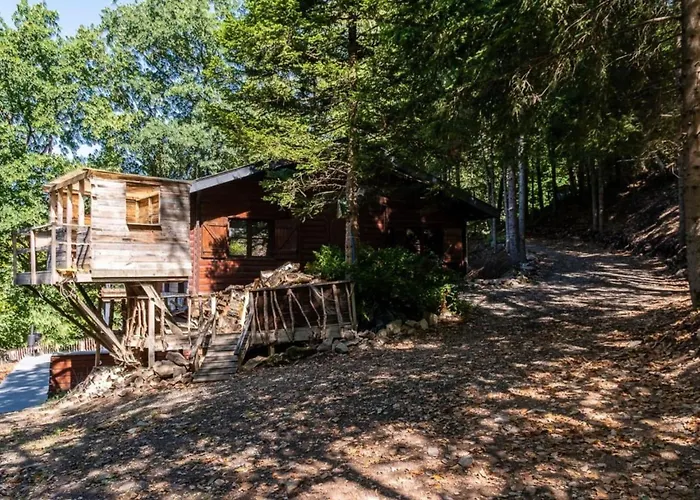 In The Woods With Nordic Bath Chalet *