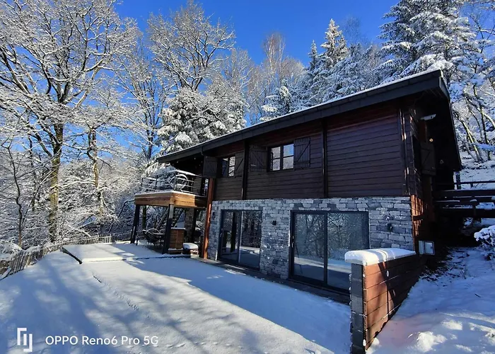 In The Woods With Nordic Bath Chalet